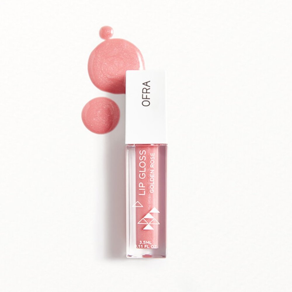 New! OFRA COSMETICS Lip Gloss in Golden Rose